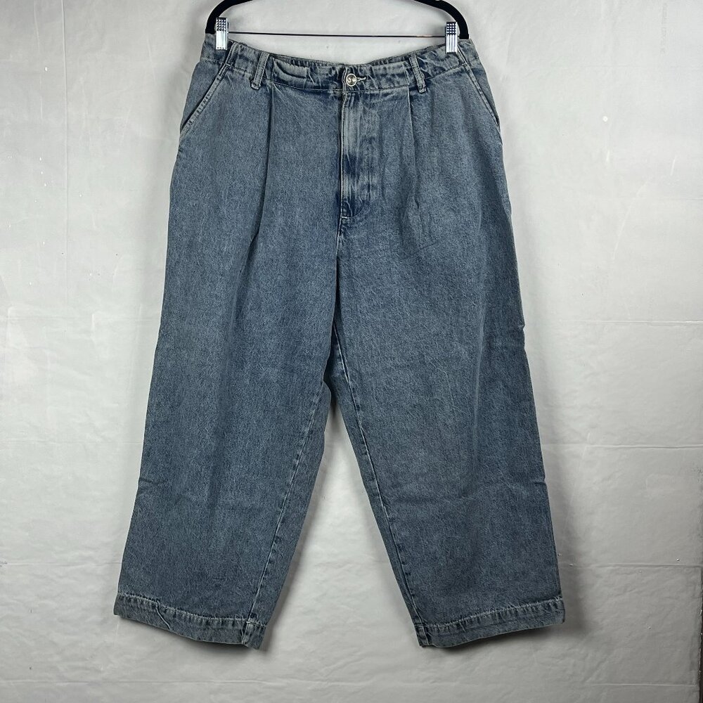2/$30 BDG High Waist Wide Leg Acid Washed Jeans 34